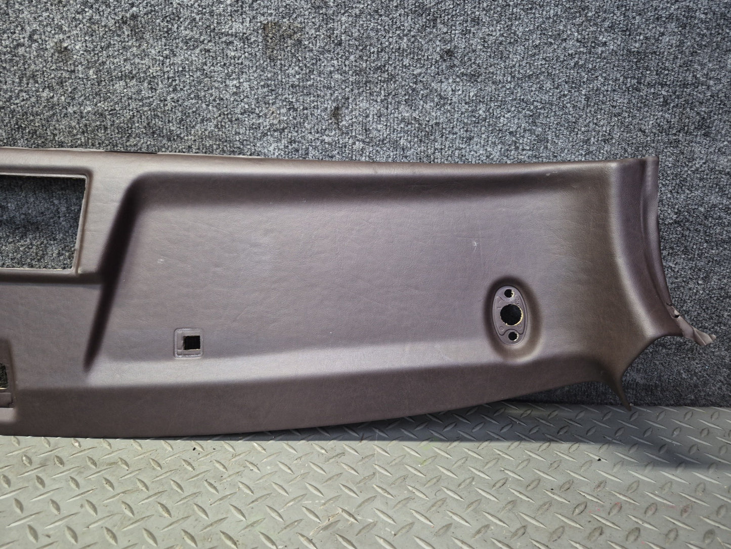 86-91 Mercedes W126 560SEL Sedan Front Upper Headliner Trim Cover Panel OEM