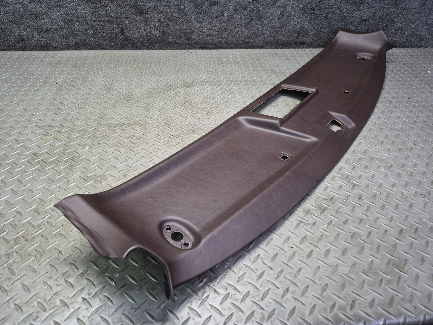 86-91 Mercedes W126 560SEL Sedan Front Upper Headliner Trim Cover Panel OEM