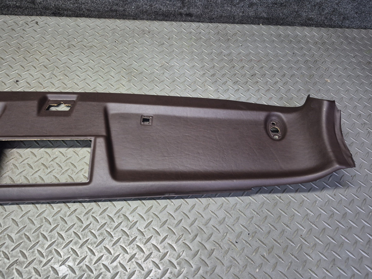 86-91 Mercedes W126 560SEL Sedan Front Upper Headliner Trim Cover Panel OEM