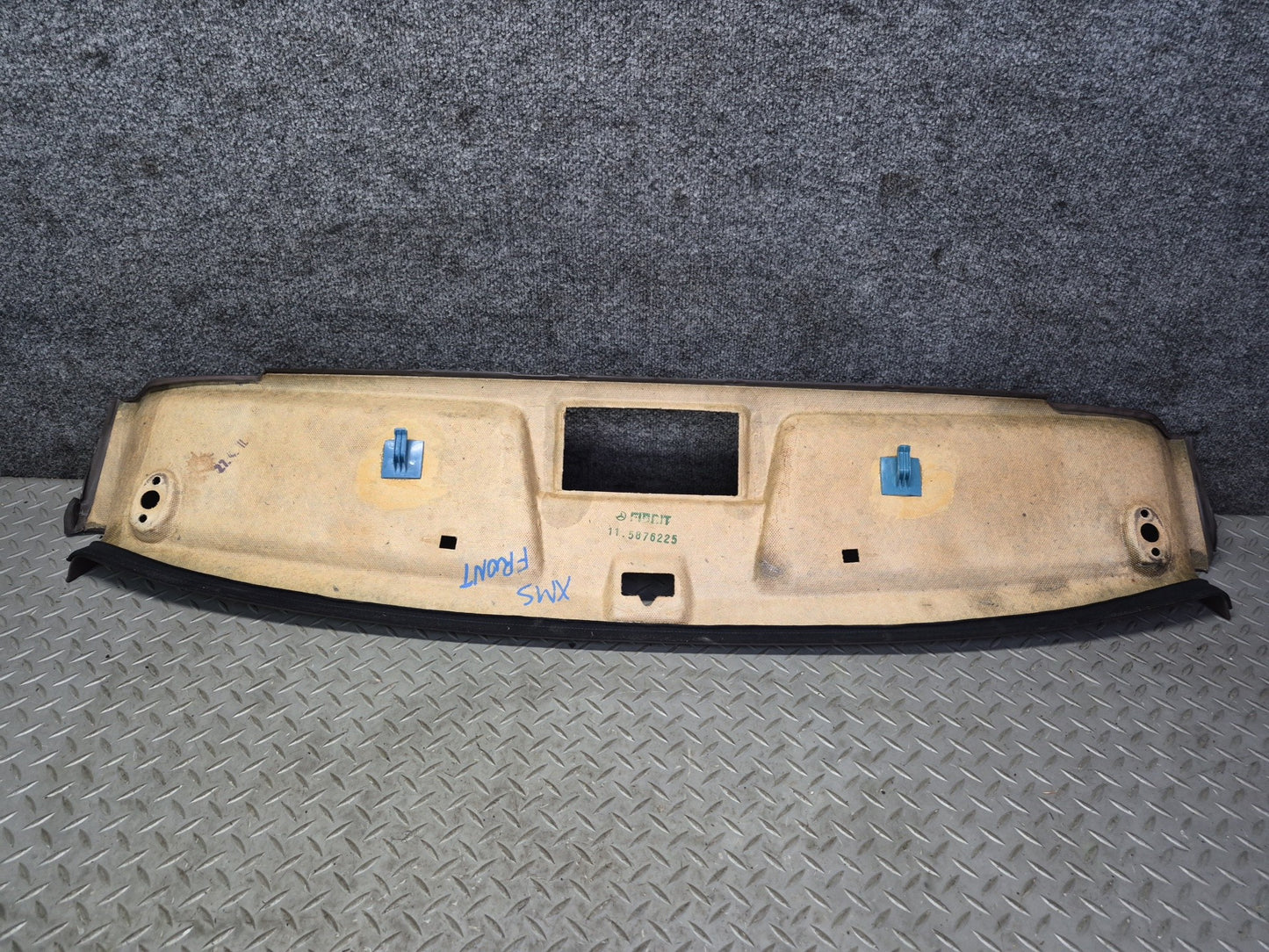 86-91 Mercedes W126 560SEL Sedan Front Upper Headliner Trim Cover Panel OEM