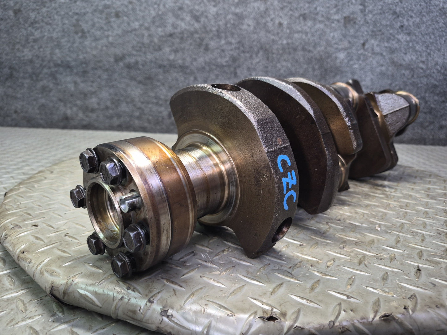 1992 Chevrolet Corvette C4 5.7L LT1 Engine Crankshaft Unit 81k Miles OEM