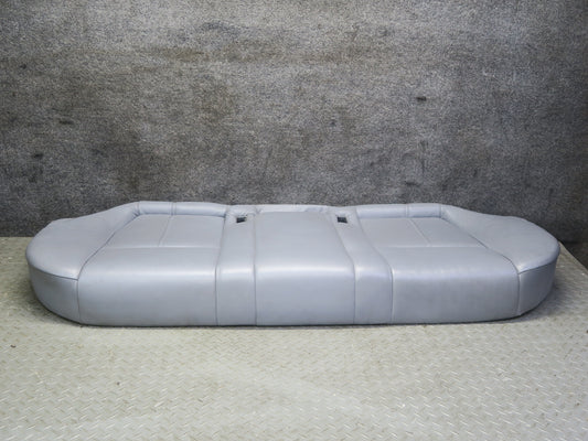 97-03 BMW E39 540i Sedan Rear Seat Lower Leather Cushion Gray OEM