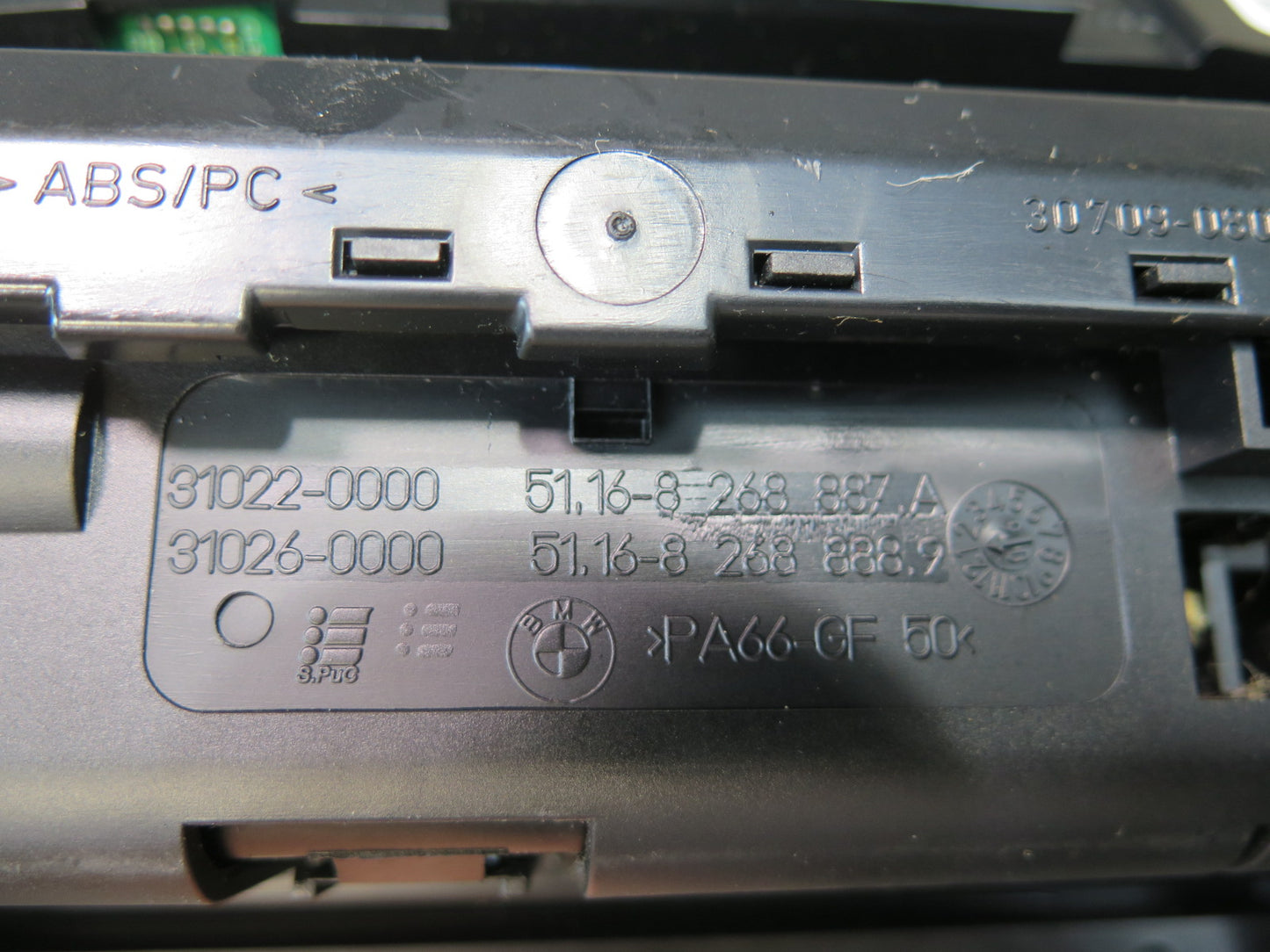 01-06 BMW E46 330CI DSC Folding TOP Roof Switch Panel w Ash Tray OEM