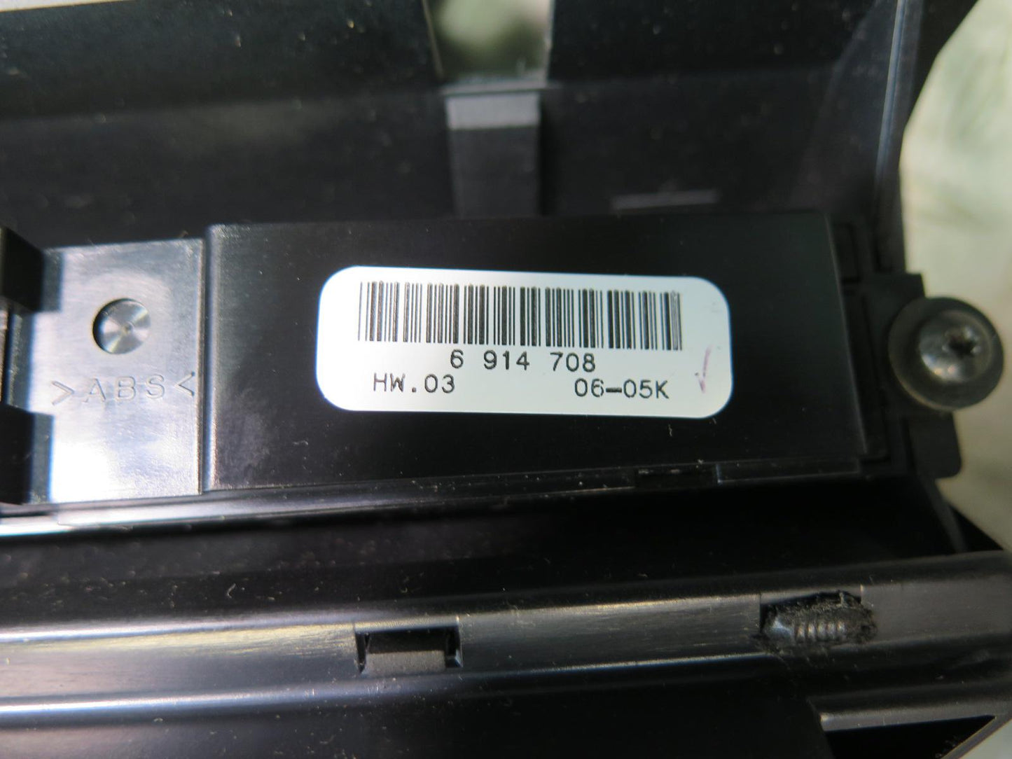 01-06 BMW E46 330CI DSC Folding TOP Roof Switch Panel w Ash Tray OEM