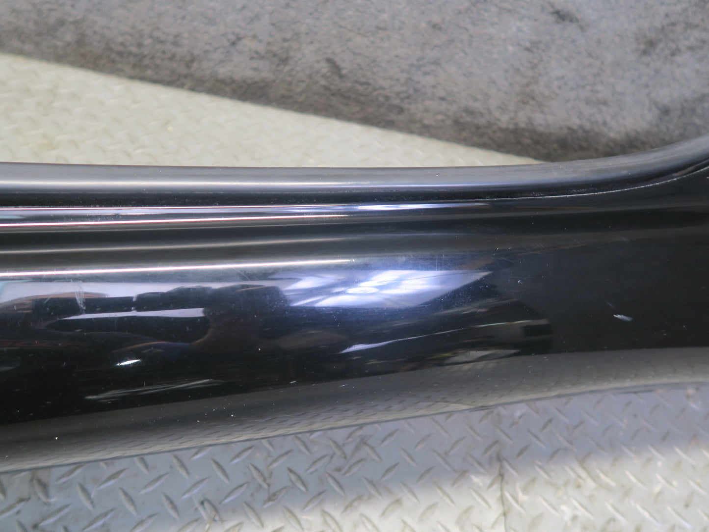 03-12 Mercedes R230 SL500 SL55 AMG Left Skirt Rocker Panel Black 2306980354 Dmgd