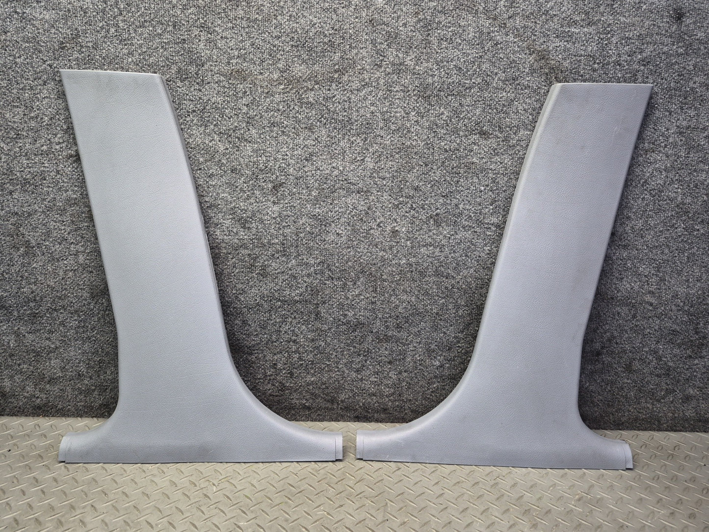 97-03 BMW E39 540i Set of 2 Interior Left & Right B Pillar Lower Trim Panel OEM