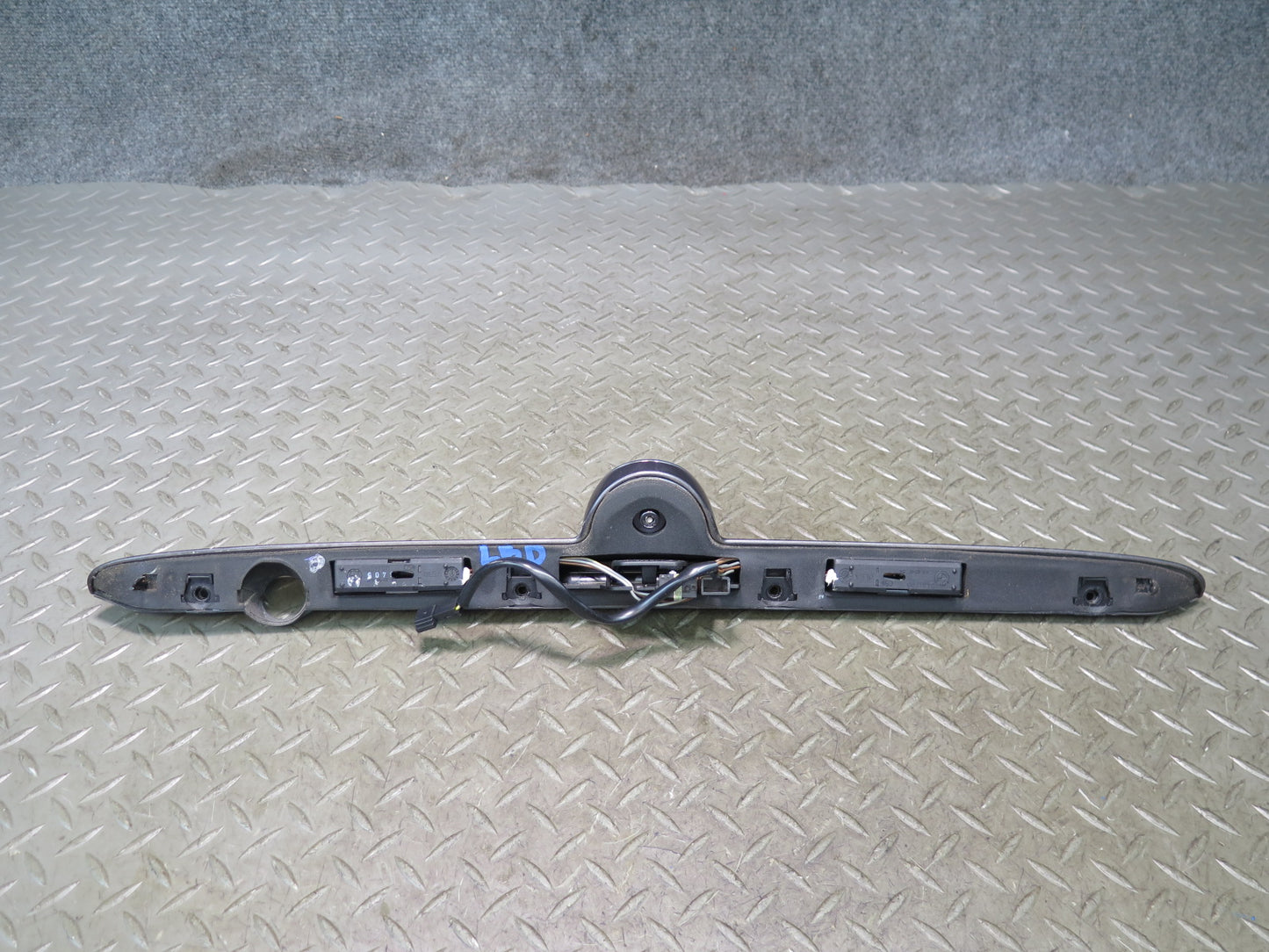 01-06 BMW E46 330Ci Convertible Rear Trunk Lid Handle Trim Molding OEM