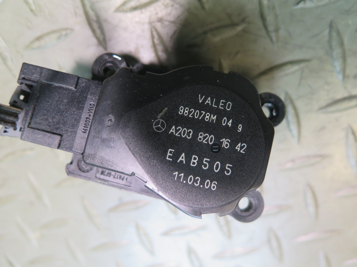 05-11 Mercedes R171 Slk-class A/C Heater Flap Door Actuator Motor Wiring Set OEM