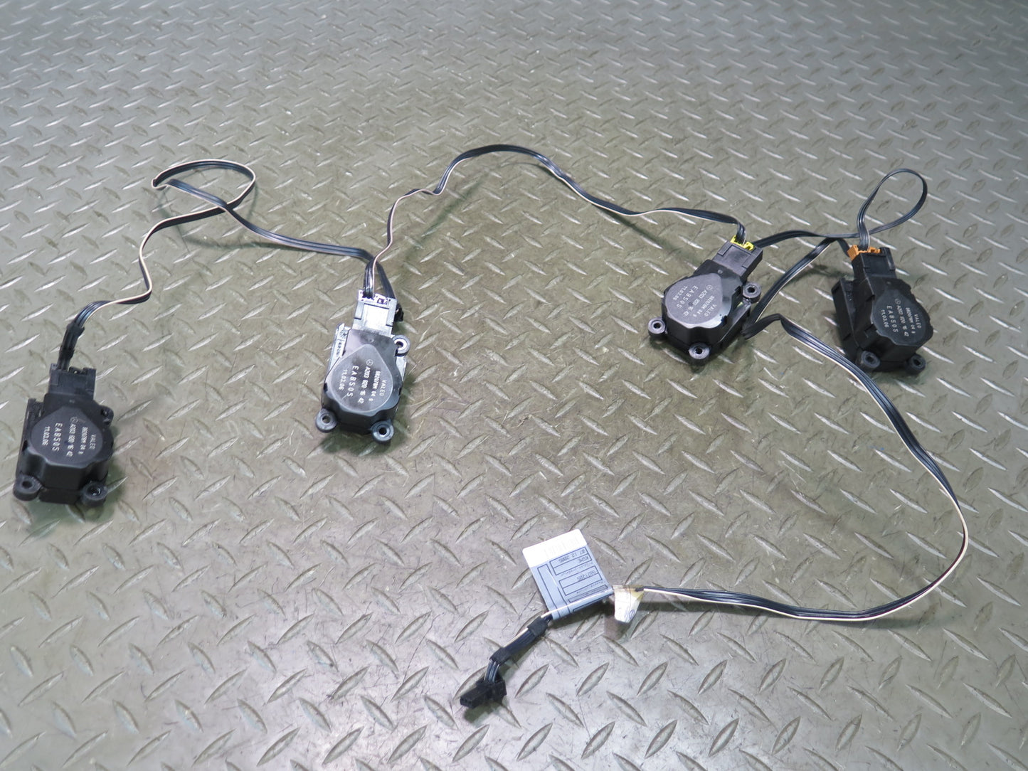 05-11 Mercedes R171 Slk-class A/C Heater Flap Door Actuator Motor Wiring Set OEM