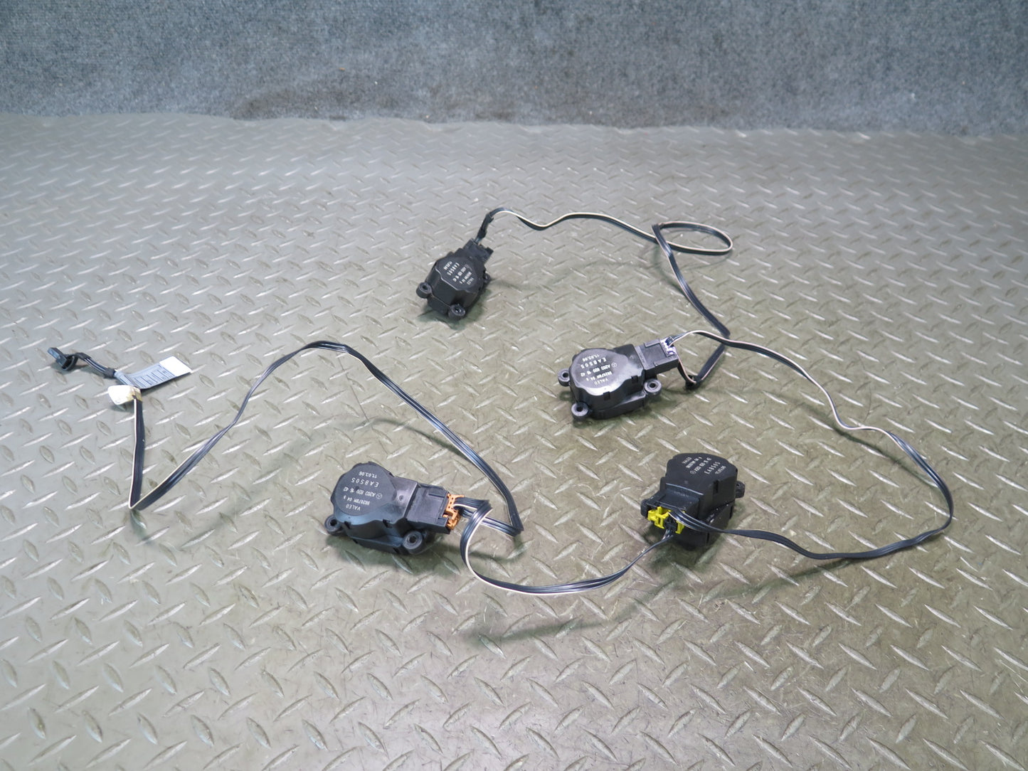 05-11 Mercedes R171 Slk-class A/C Heater Flap Door Actuator Motor Wiring Set OEM
