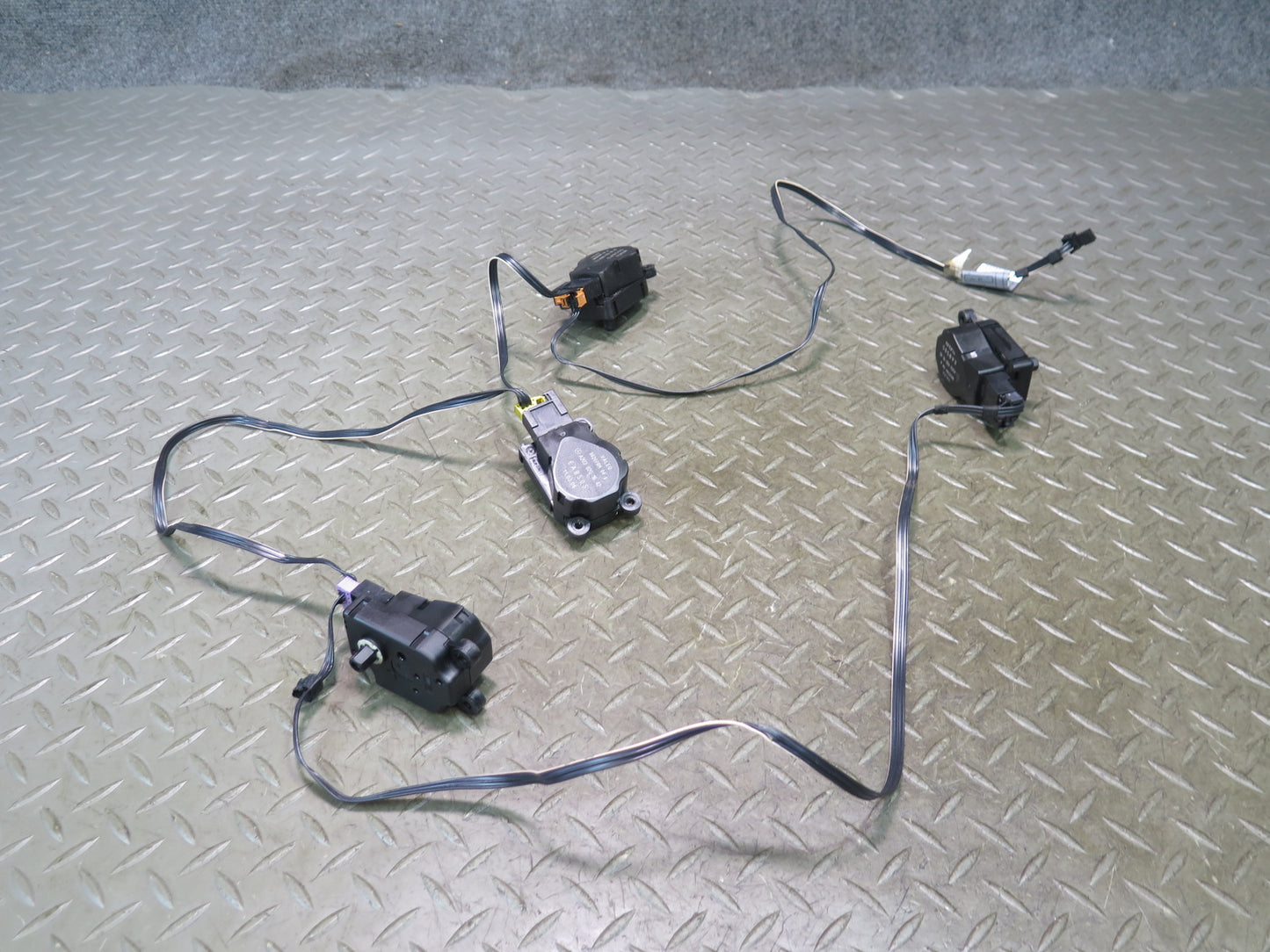 05-11 Mercedes R171 Slk-class A/C Heater Flap Door Actuator Motor Wiring Set OEM