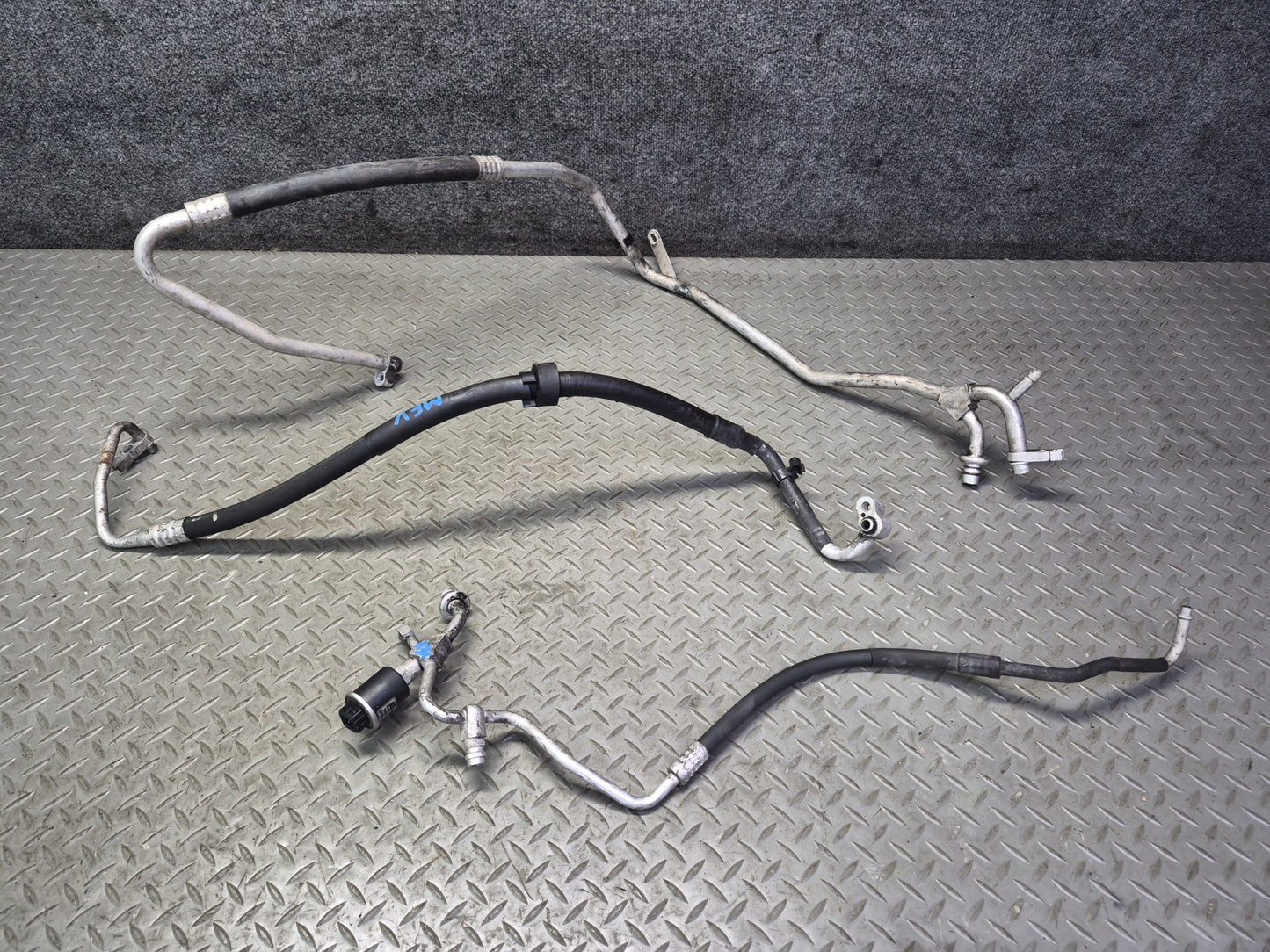 01-03 VW Eurovan T4 2.8L Set of 3 A/C Air Condition Hose Pipe Line OEM