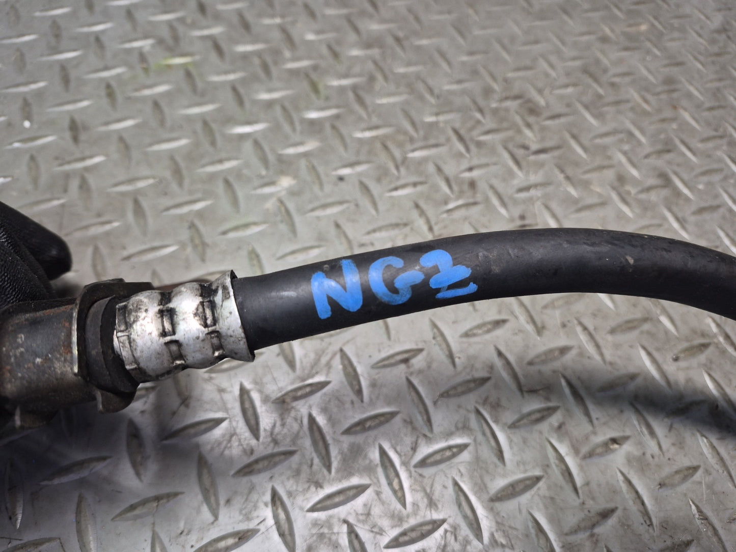 04-06 Nissan 350Z Convertible A/C Air Conditioning Hose Pipe Line Dryer Set OEM