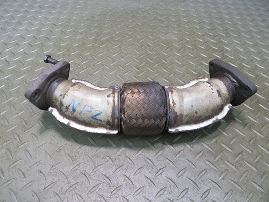 84-89 Nissan Z31 300ZX VG30E NON Turbo Exhaust Manifold Crossover Flex Pipe OEM