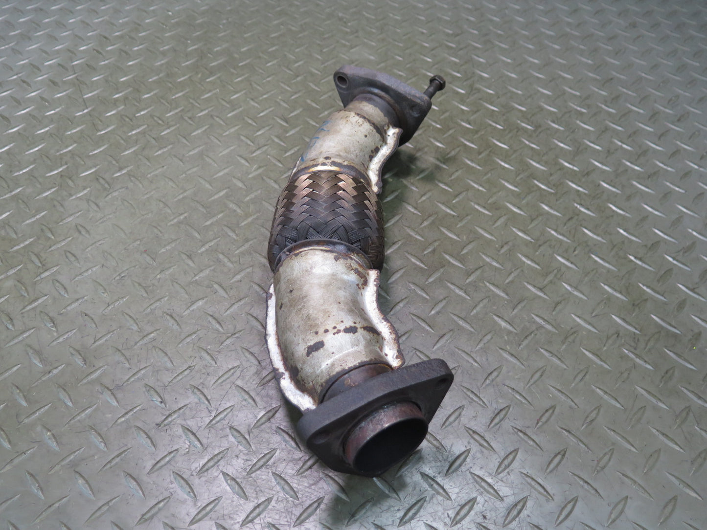 84-89 Nissan Z31 300ZX VG30E NON Turbo Exhaust Manifold Crossover Flex Pipe OEM