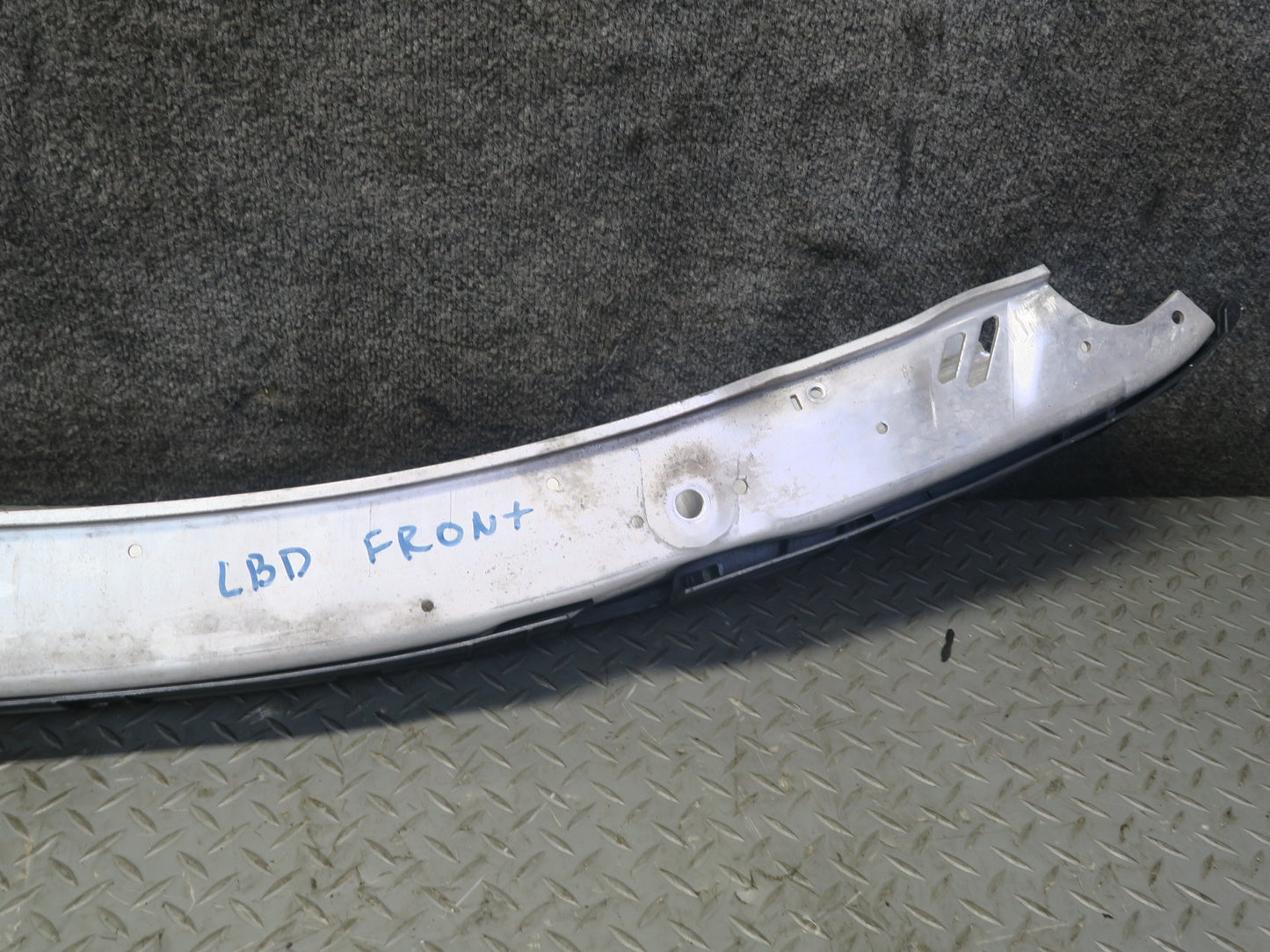 01-06 BMW E46 330ci Front Bumper Impact Reinforcement Bar 8195300 OEM
