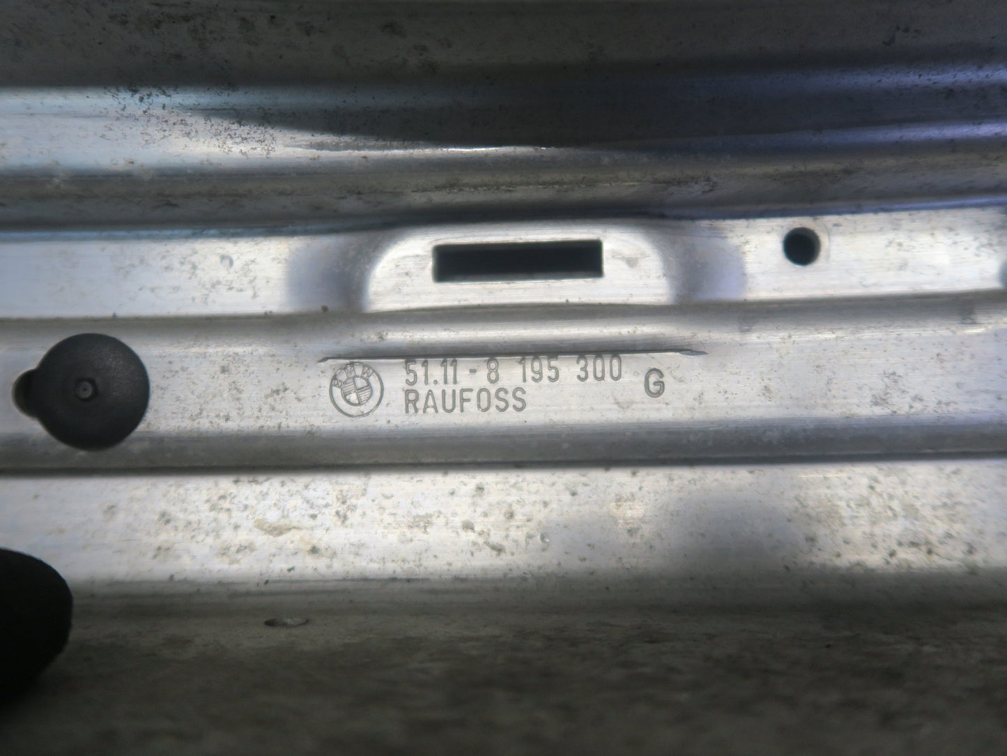 01-06 BMW E46 330ci Front Bumper Impact Reinforcement Bar 8195300 OEM