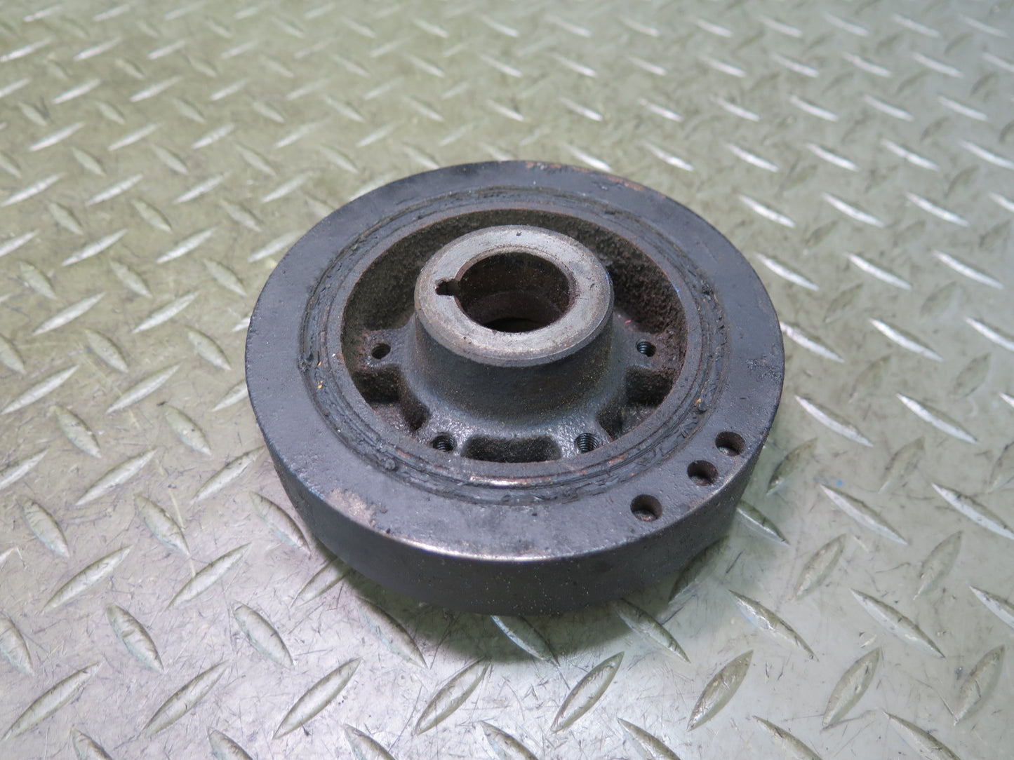 84-89 Nissan Z31 300ZX NA Set of 3 Engine Motor Belt Pulley Tensioner OEM