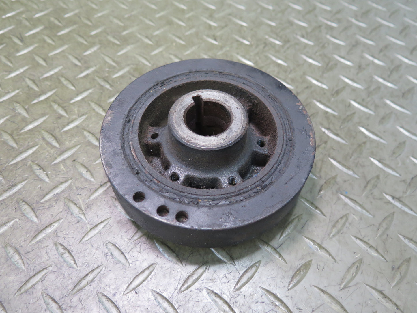 84-89 Nissan Z31 300ZX NA Set of 3 Engine Motor Belt Pulley Tensioner OEM
