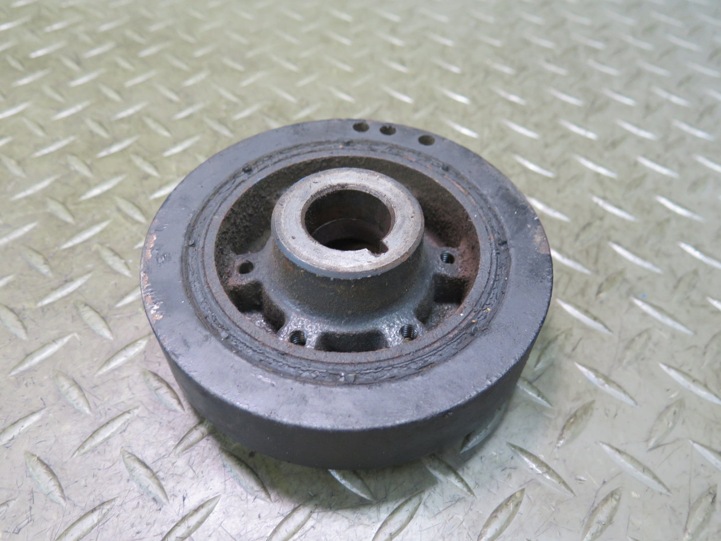 84-89 Nissan Z31 300ZX NA Set of 3 Engine Motor Belt Pulley Tensioner OEM