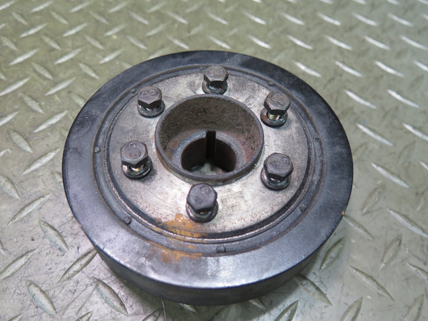 84-89 Nissan Z31 300ZX NA Set of 3 Engine Motor Belt Pulley Tensioner OEM