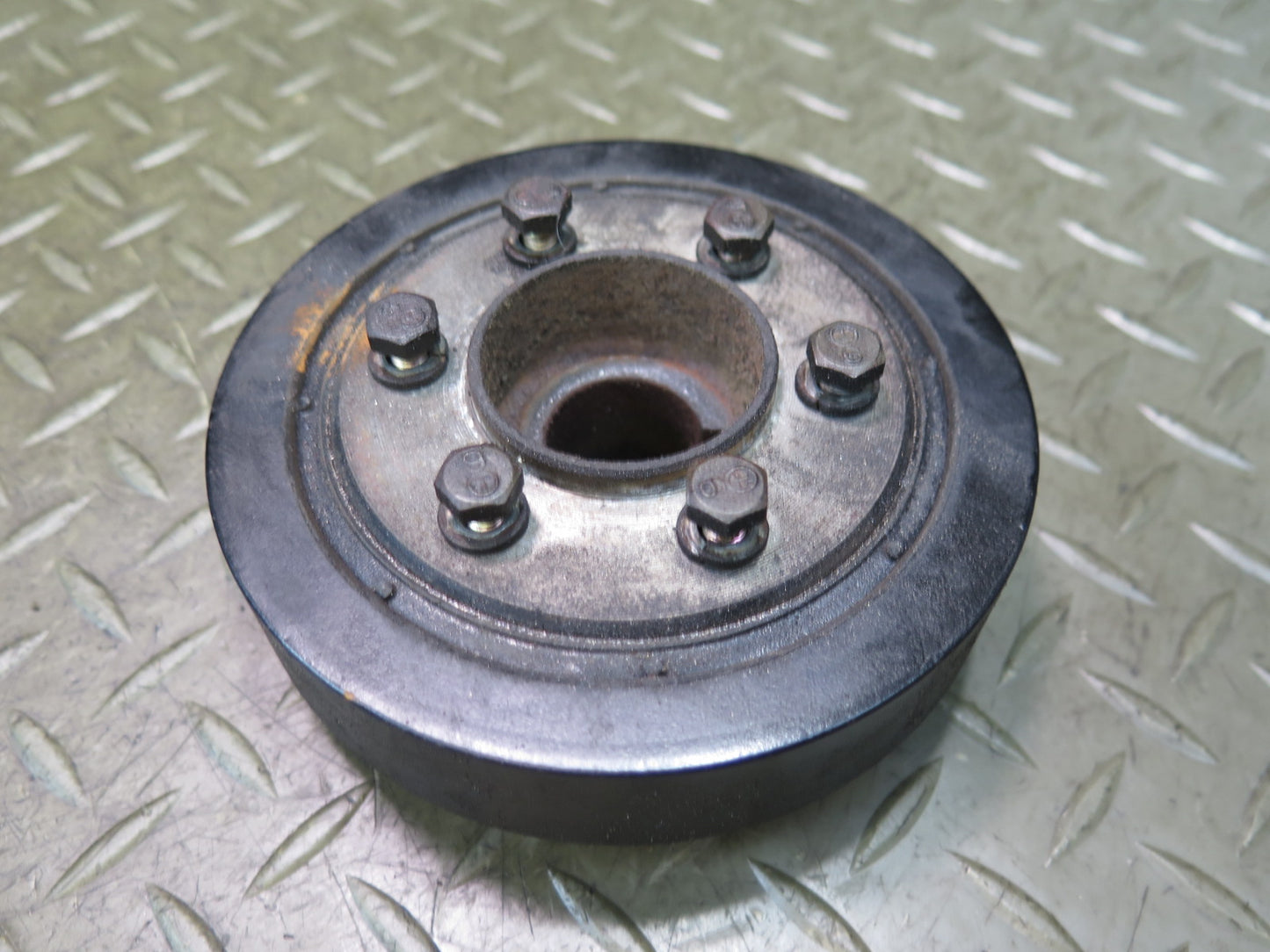 84-89 Nissan Z31 300ZX NA Set of 3 Engine Motor Belt Pulley Tensioner OEM