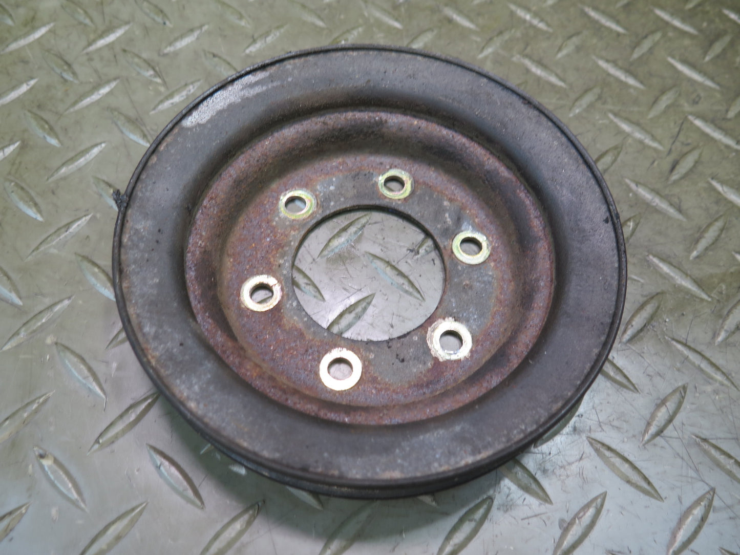 84-89 Nissan Z31 300ZX NA Set of 3 Engine Motor Belt Pulley Tensioner OEM