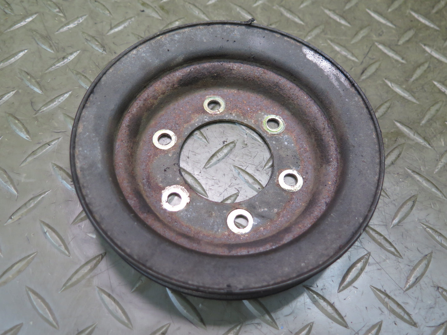 84-89 Nissan Z31 300ZX NA Set of 3 Engine Motor Belt Pulley Tensioner OEM