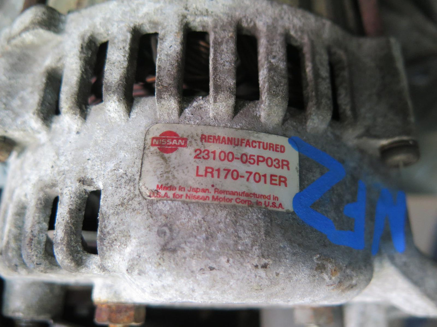 84-86 Nissan Z31 300ZX NA Engine Alternator Generator OEM