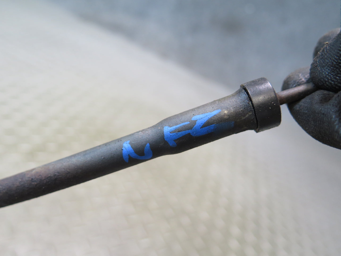 84-86 Nissan Z31 300ZX NA Engine Motor Oil  Dipstick Stick w Tube OEM