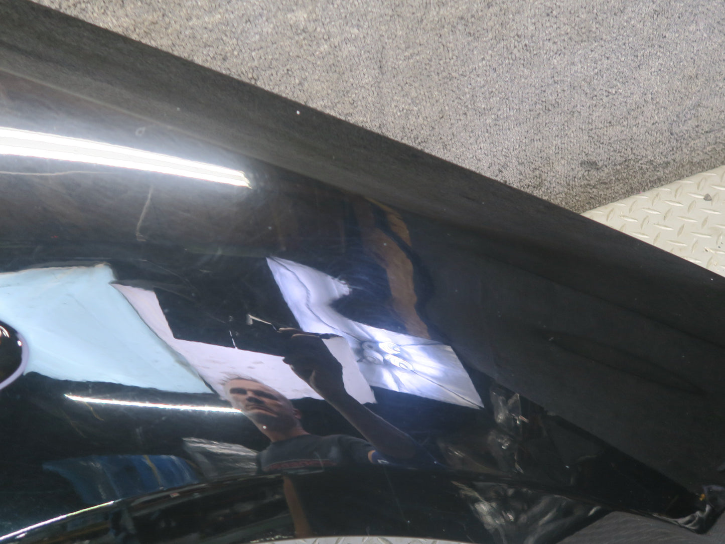 2012-2015 Mercedes W166 ML63 AMG Front Right Fender Shell Panel Black OEM