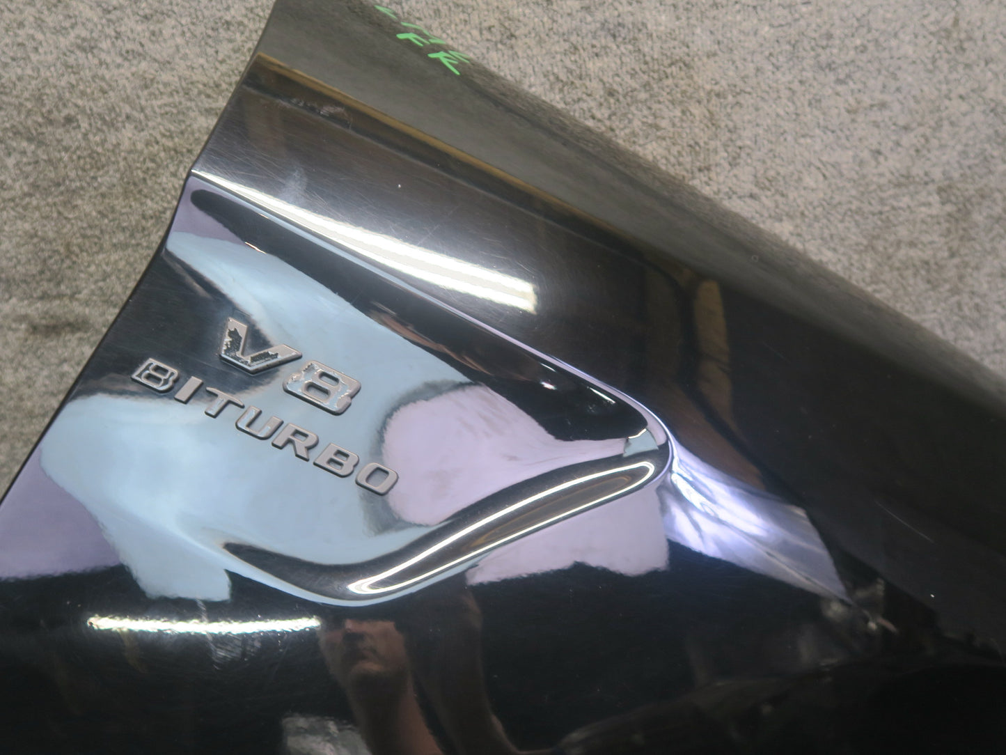 2012-2015 Mercedes W166 ML63 AMG Front Right Fender Shell Panel Black OEM