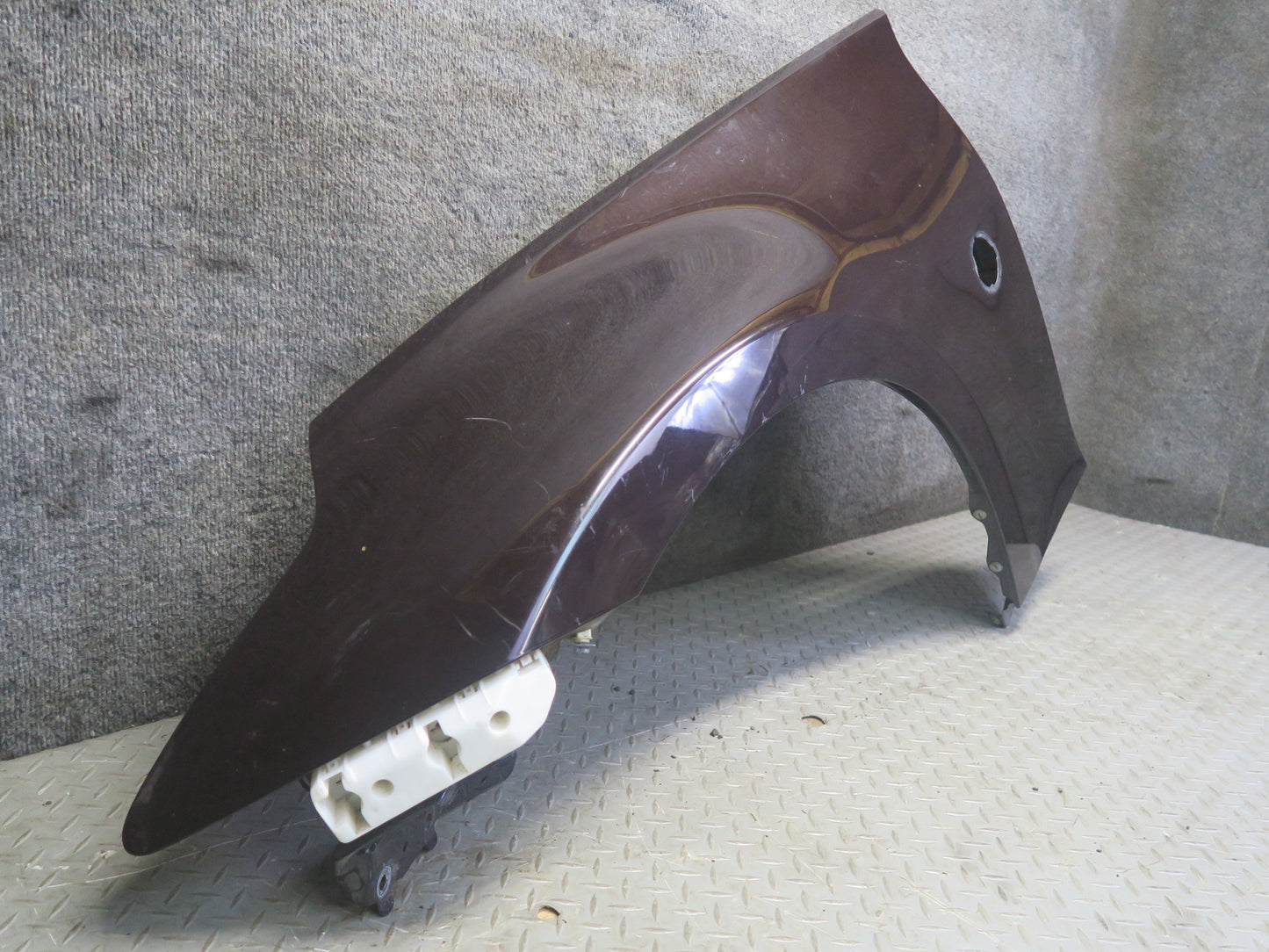 10-19 Nissan Z34 370Z Conv Front Left Fender Shell Panel Cover Black Cherry OEM