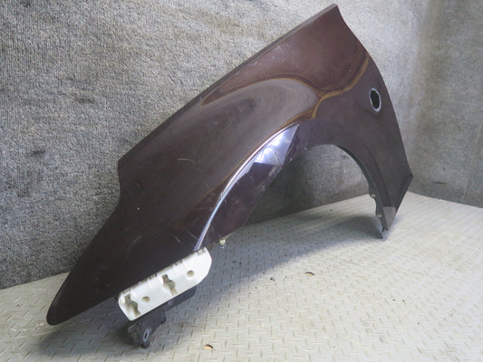 10-19 Nissan Z34 370Z Conv Front Left Fender Shell Panel Cover Black Cherry OEM