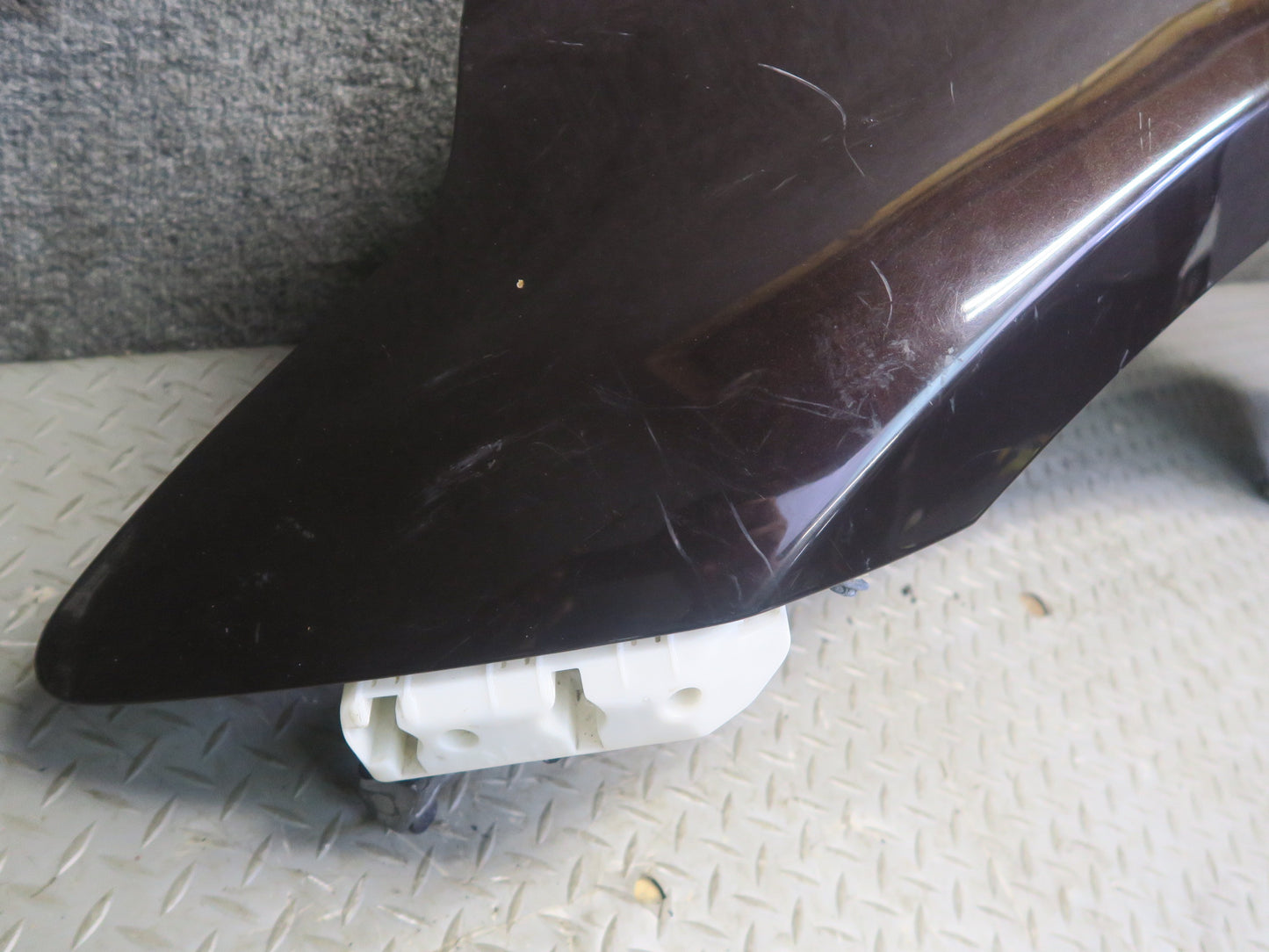 10-19 Nissan Z34 370Z Conv Front Left Fender Shell Panel Cover Black Cherry OEM