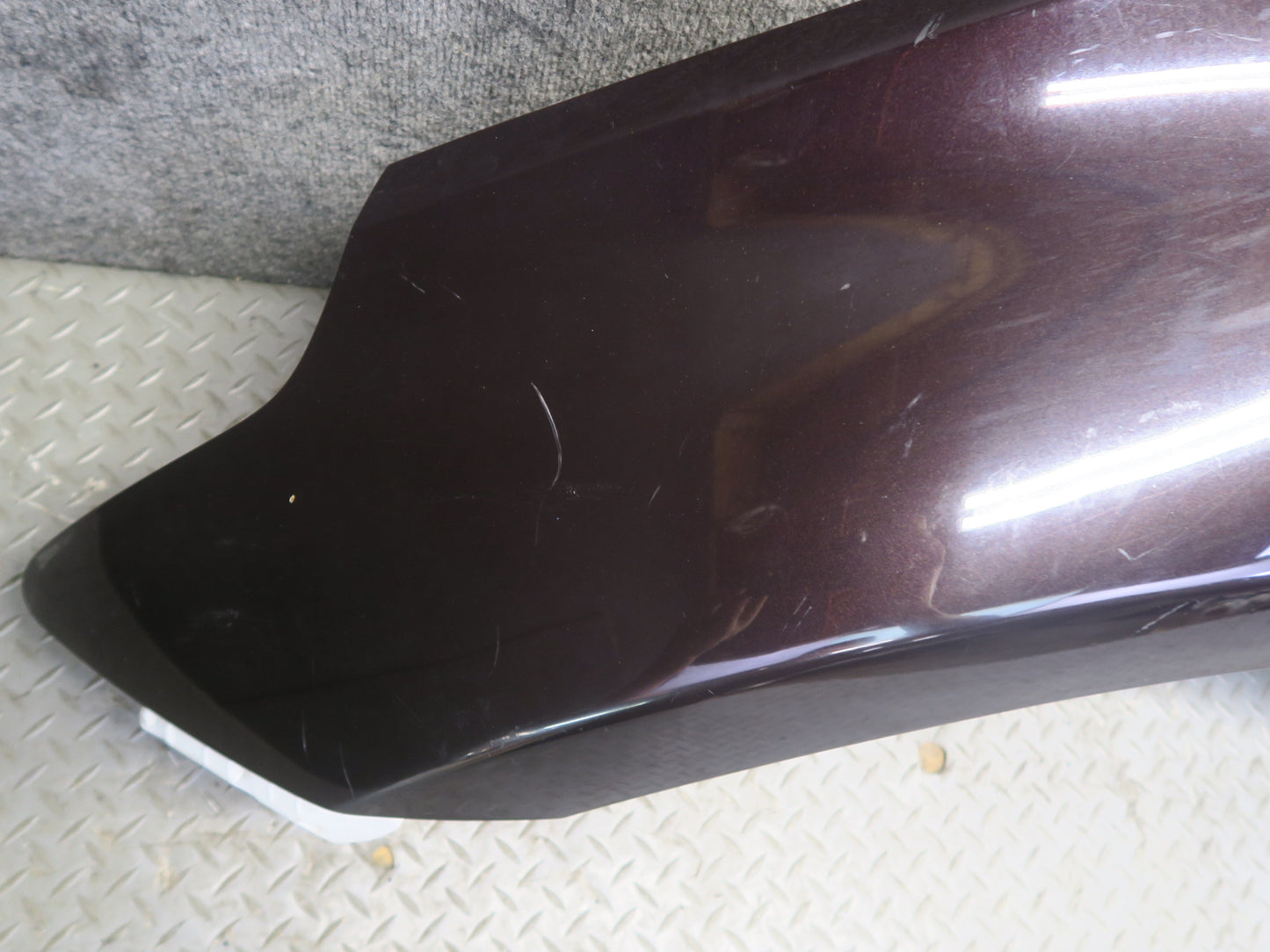 10-19 Nissan Z34 370Z Conv Front Left Fender Shell Panel Cover Black Cherry OEM