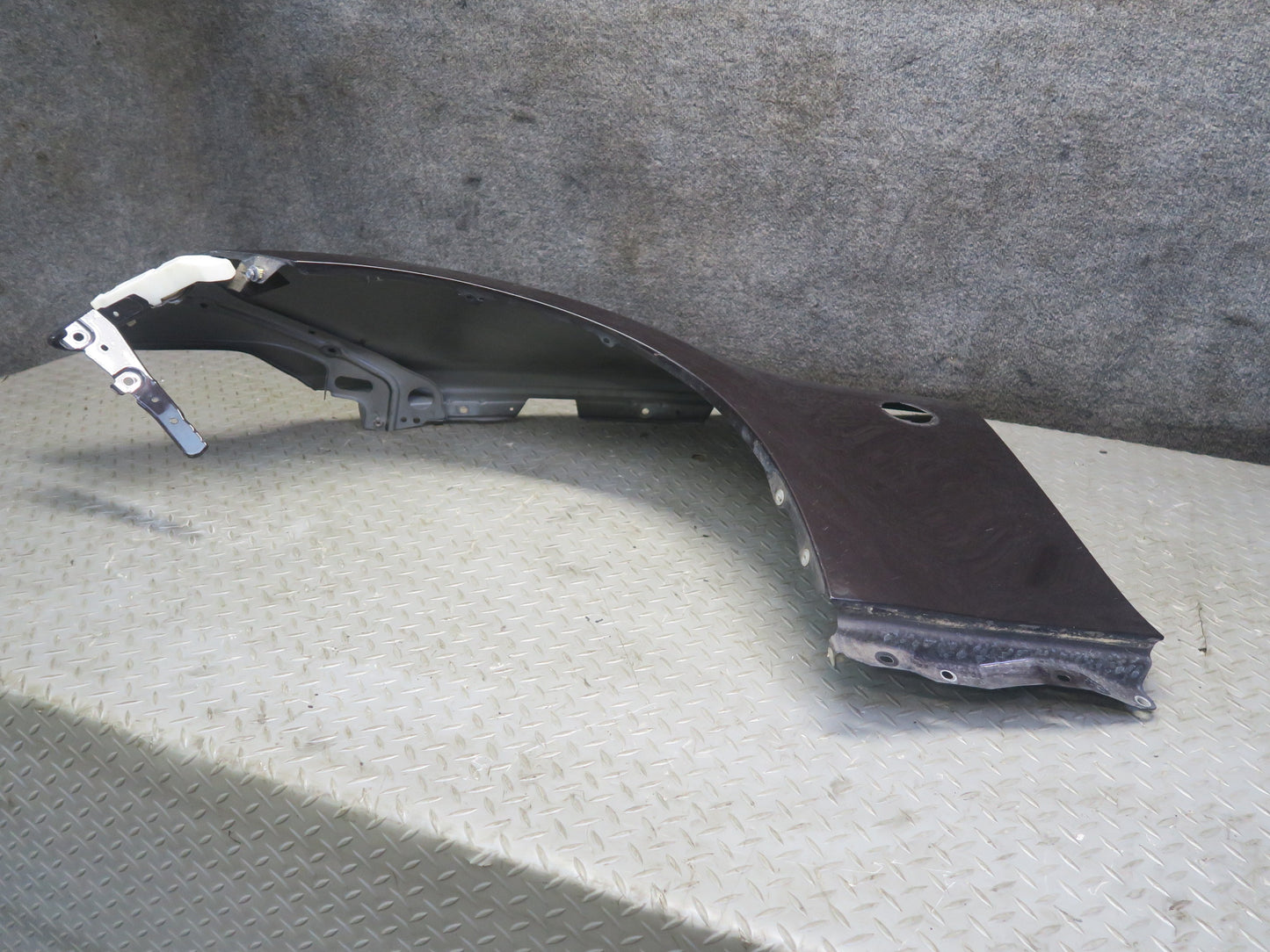 10-19 Nissan Z34 370Z Conv Front Left Fender Shell Panel Cover Black Cherry OEM