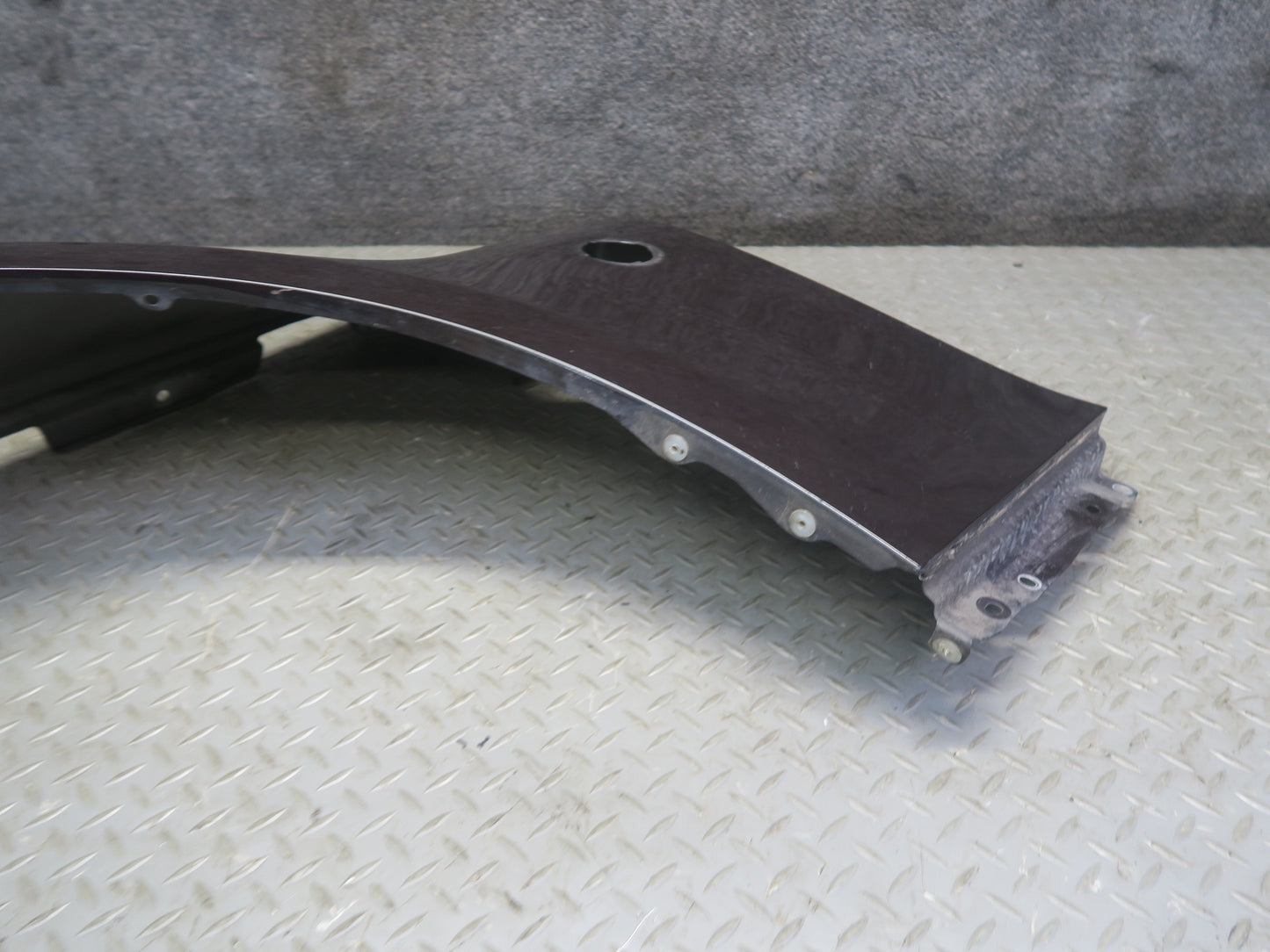 10-19 Nissan Z34 370Z Conv Front Left Fender Shell Panel Cover Black Cherry OEM