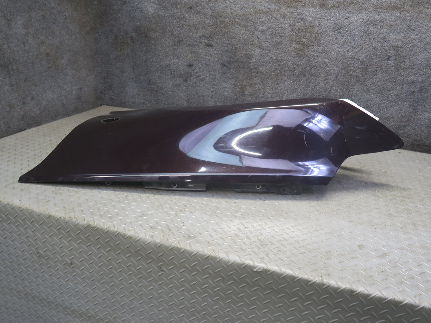 10-19 Nissan Z34 370Z Conv Front Left Fender Shell Panel Cover Black Cherry OEM