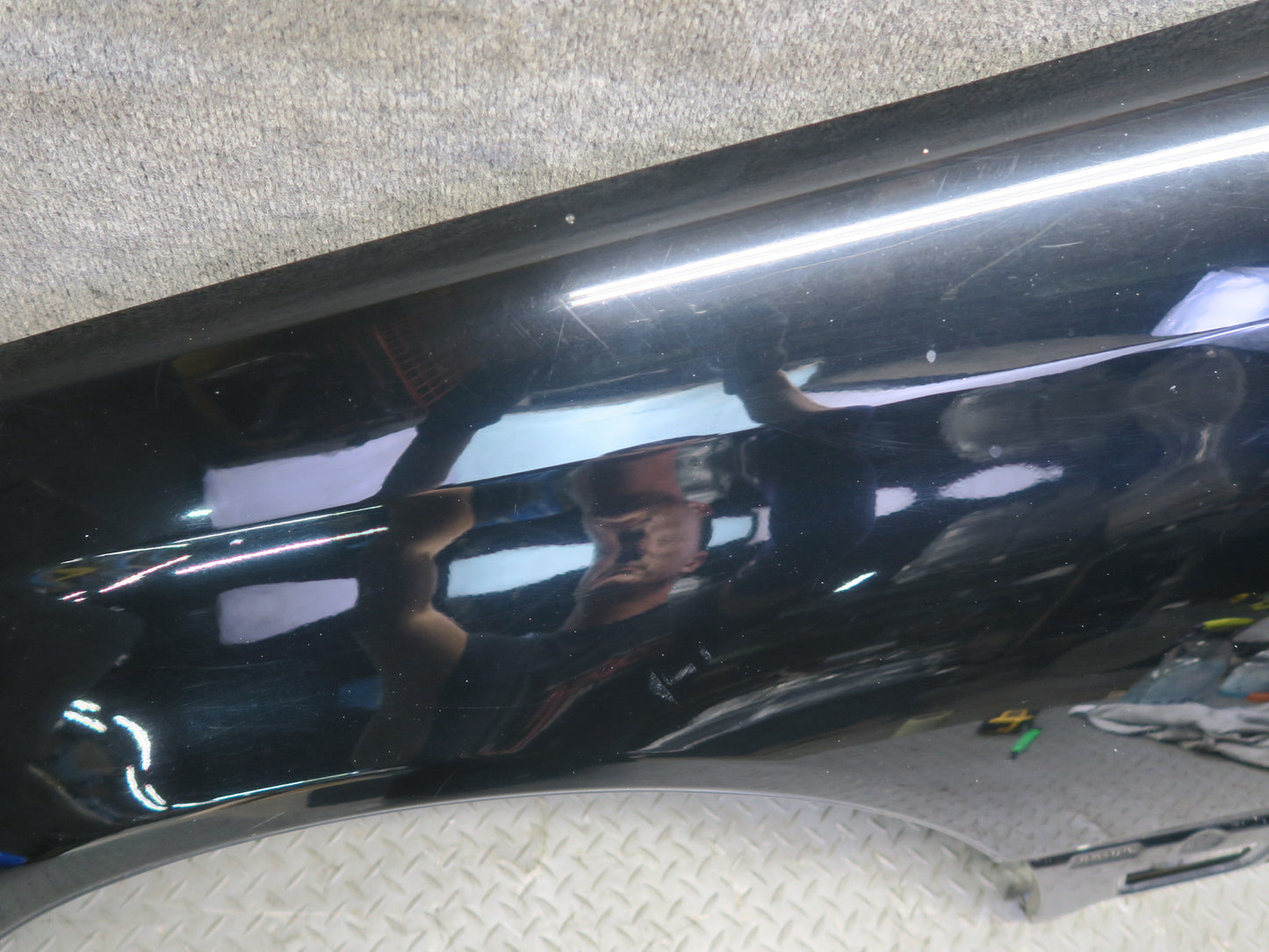 01-03 Lexus UCF30L LS430 Front Left Fender Shell Panel Cover Black OEM