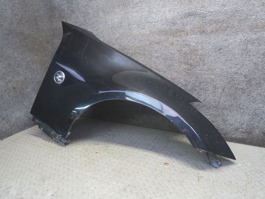 06-07 Nissan Z33 350Z Convertible Front Right Fender Shell Cover Panel Black OEM