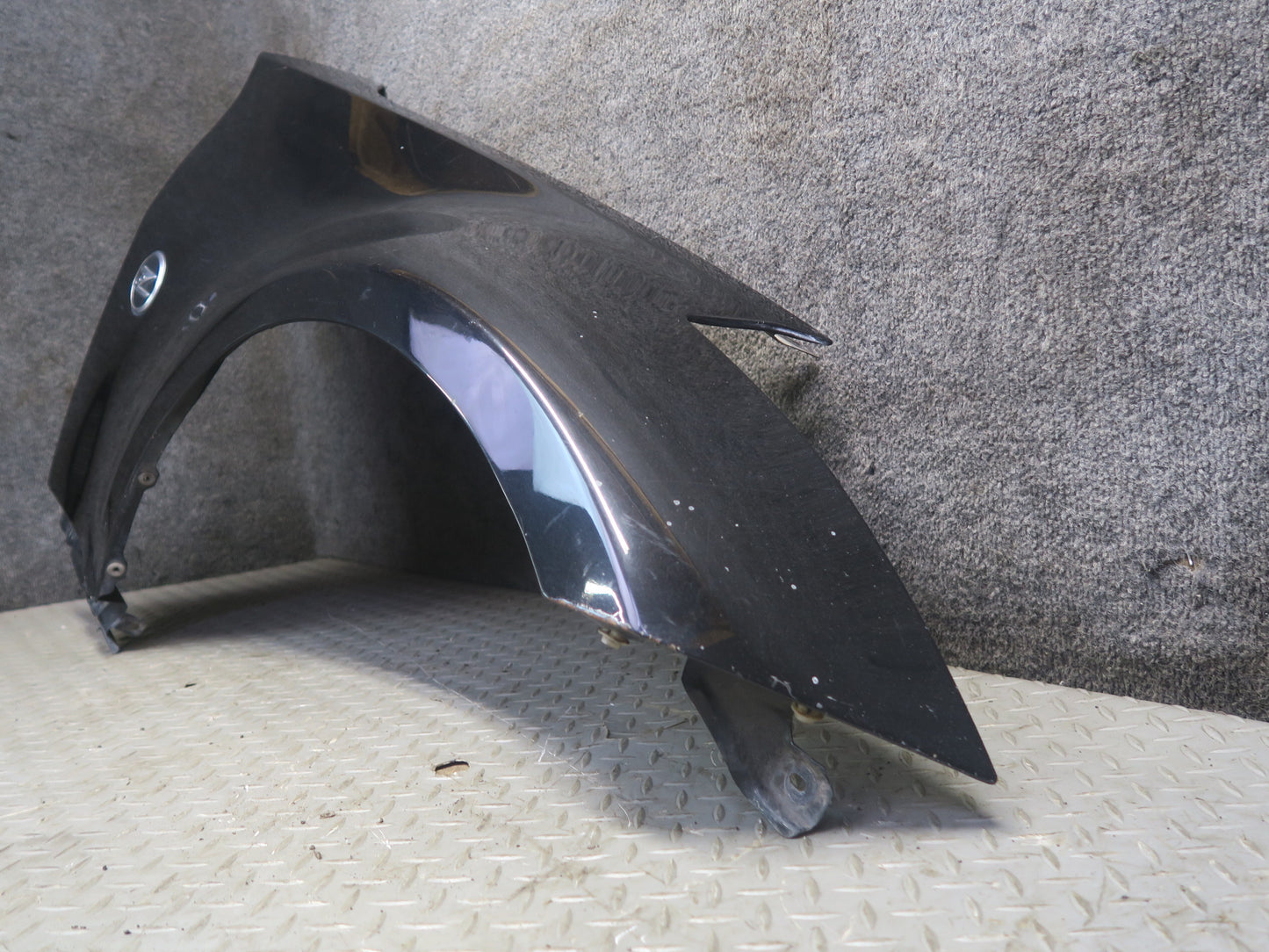 06-07 Nissan Z33 350Z Convertible Front Right Fender Shell Cover Panel Black OEM