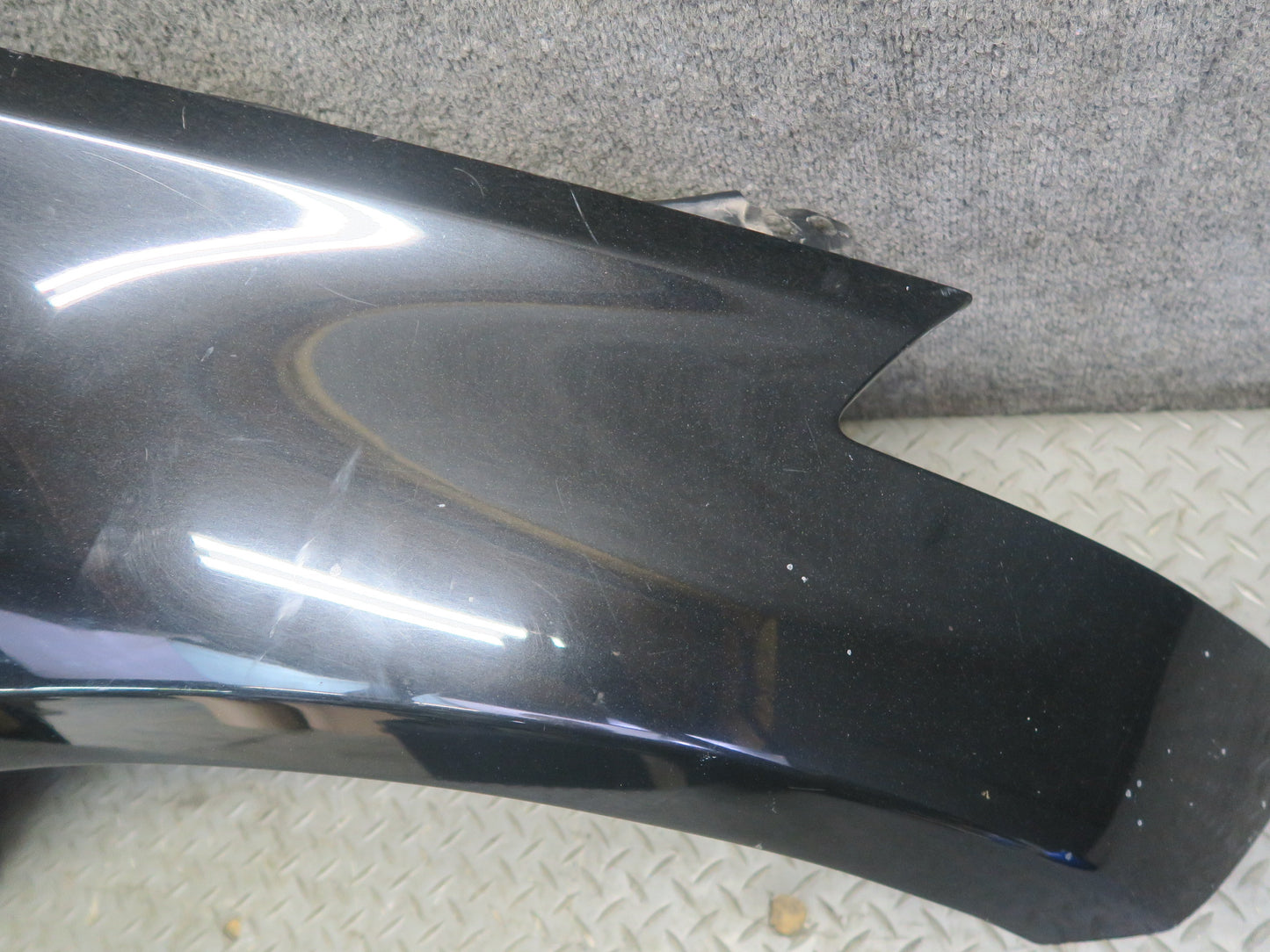 06-07 Nissan Z33 350Z Convertible Front Right Fender Shell Cover Panel Black OEM
