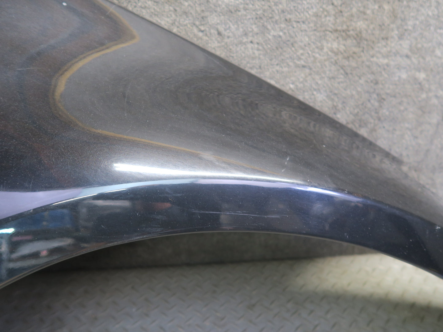 06-07 Nissan Z33 350Z Convertible Front Right Fender Shell Cover Panel Black OEM