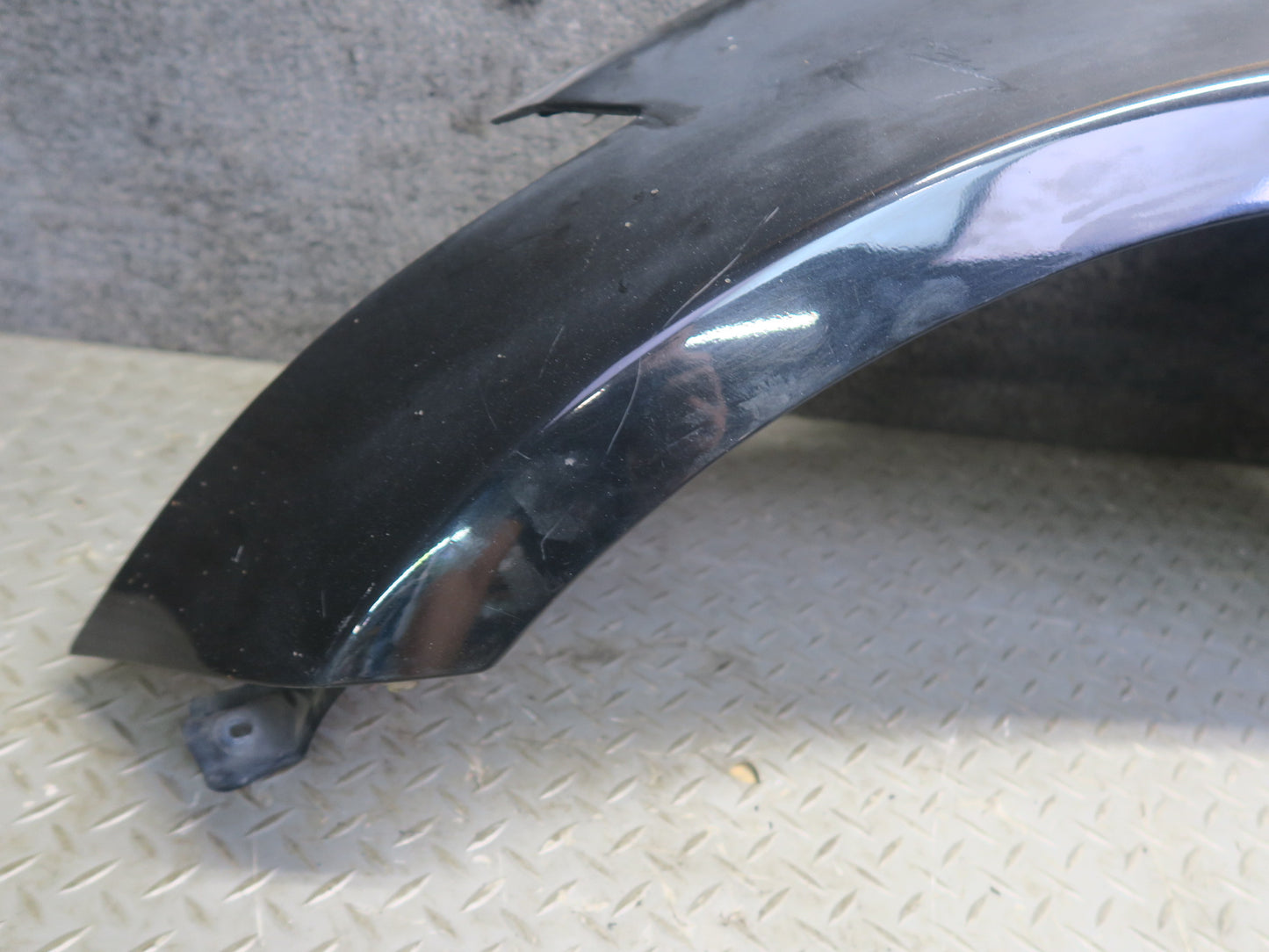 06-07 Nissan Z33 350Z Convertible Front Left Fender Shell Cover Panel Black OEM