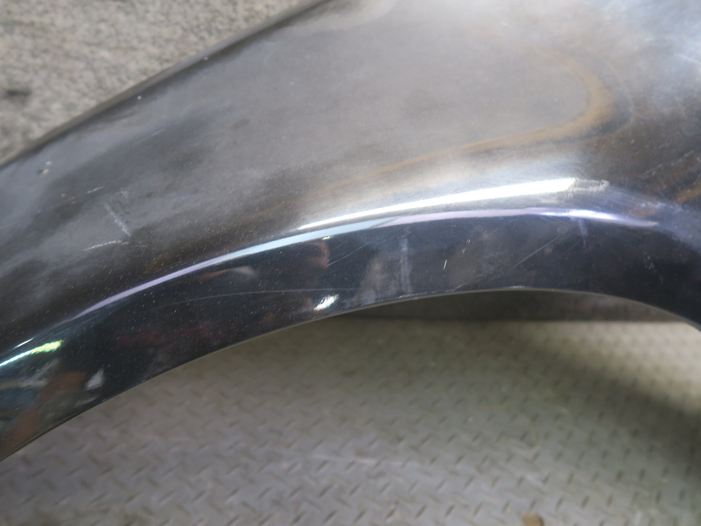 06-07 Nissan Z33 350Z Convertible Front Left Fender Shell Cover Panel Black OEM