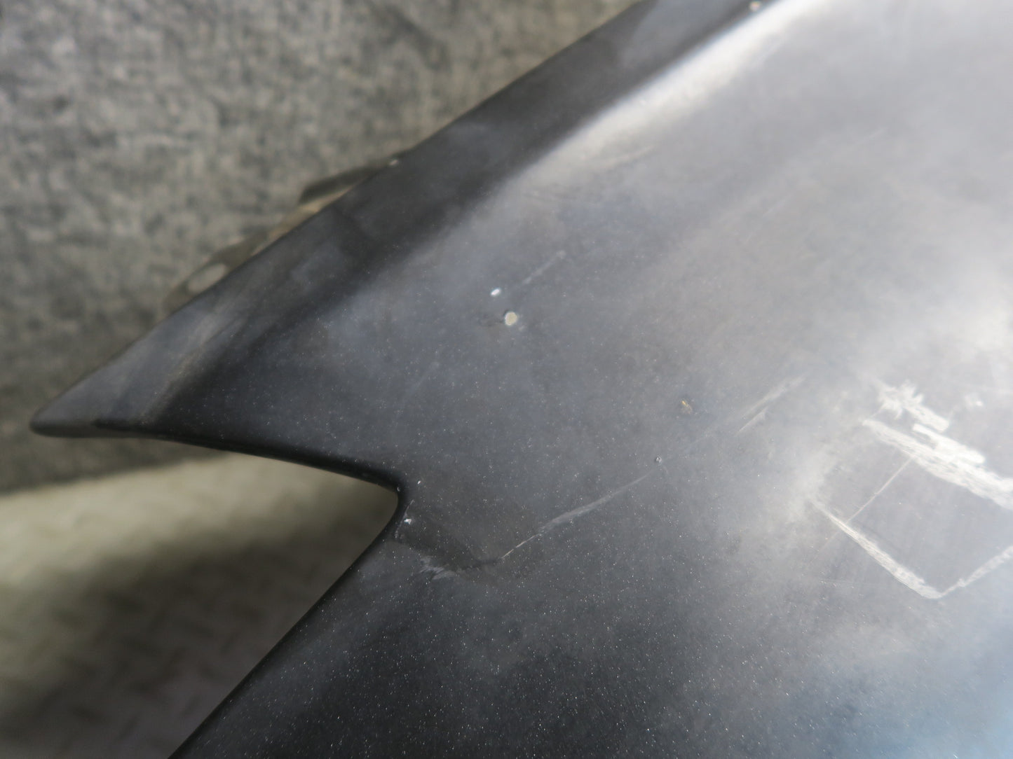 06-07 Nissan Z33 350Z Convertible Front Left Fender Shell Cover Panel Black OEM