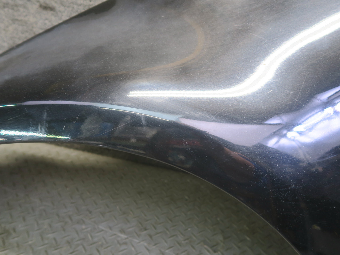 06-07 Nissan Z33 350Z Convertible Front Left Fender Shell Cover Panel Black OEM