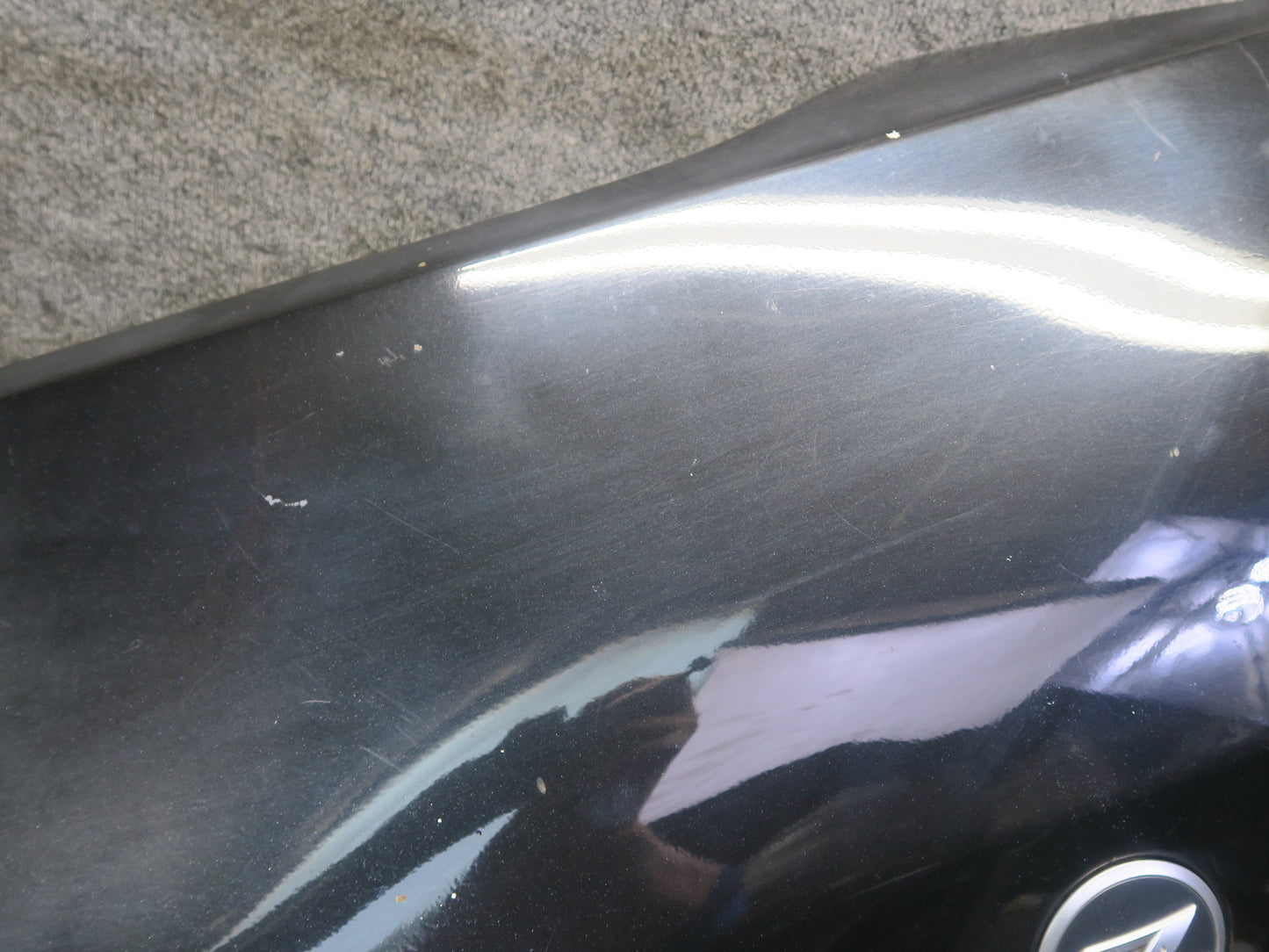 06-07 Nissan Z33 350Z Convertible Front Left Fender Shell Cover Panel Black OEM