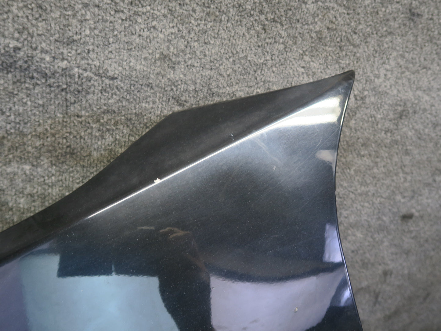 06-07 Nissan Z33 350Z Convertible Front Left Fender Shell Cover Panel Black OEM